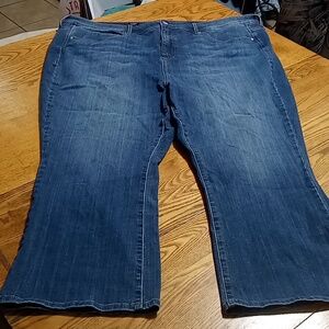 NYDJ Jeans Womens 26 BLUE SHAPE CURVES 360 Summer Spring Denim Winter Work Used